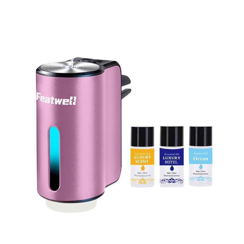 Featwell Car Aromatherapy - 6Pack Essential oil (Purple) - Featwell