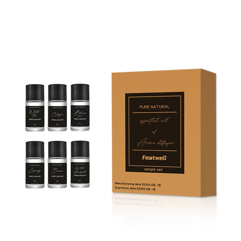 Featwell Essential Oils for Diffusers - 6Pack - Featwell